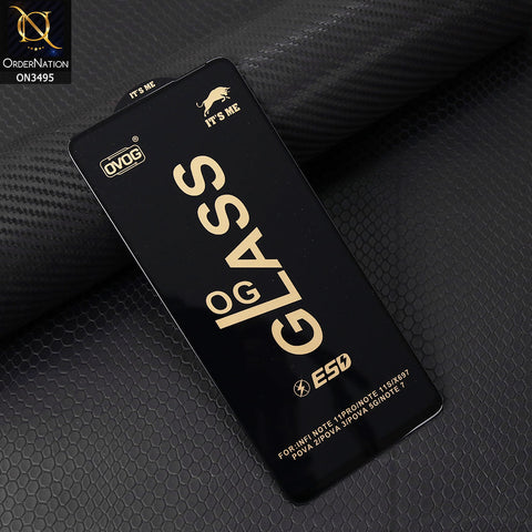 Samsung Galaxy M13 5G Screen Protector - Black - Xtreme Quality Tempered Go Glass Screen Protector