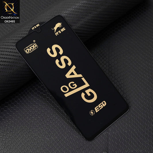 Realme Note 60x Screen Protector - Black - Xtreme Quality Tempered Go Glass Screen Protector