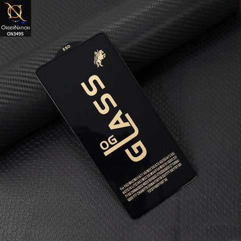 Vivo Y200e Cover - Black - Xtreme Quality Tempered Go Glass Screen Protector