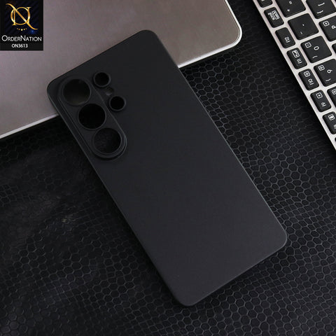 Samsung Galaxy S26 Ultra - Black - Luxury Ultra Thin PP Hard Case  Clear Translucent Shockproof Slim Lens Protection Cover Case