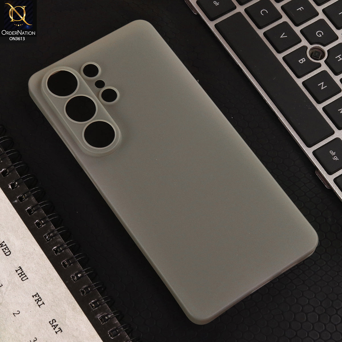 Samsung Galaxy S26 Ultra Cover - Brown  - Luxury Ultra Thin PP Hard Case  Clear Translucent Shockproof Slim Lens Protection Cover Case