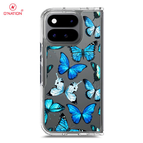 Google Pixel 11 Pro Fold Cover - O'Nation Butterfly Dreams Series - 9 Designs - Clear Phone Case - Soft Silicon Borders