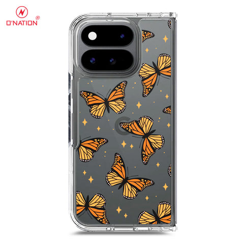 Google Pixel 11 Pro Fold Cover - O'Nation Butterfly Dreams Series - 9 Designs - Clear Phone Case - Soft Silicon Borders
