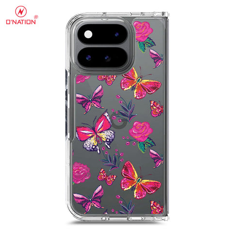 Google Pixel 11 Pro Fold Cover - O'Nation Butterfly Dreams Series - 9 Designs - Clear Phone Case - Soft Silicon Borders