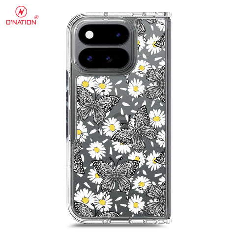 Google Pixel 11 Pro Fold Cover - O'Nation Butterfly Dreams Series - 9 Designs - Clear Phone Case - Soft Silicon Borders
