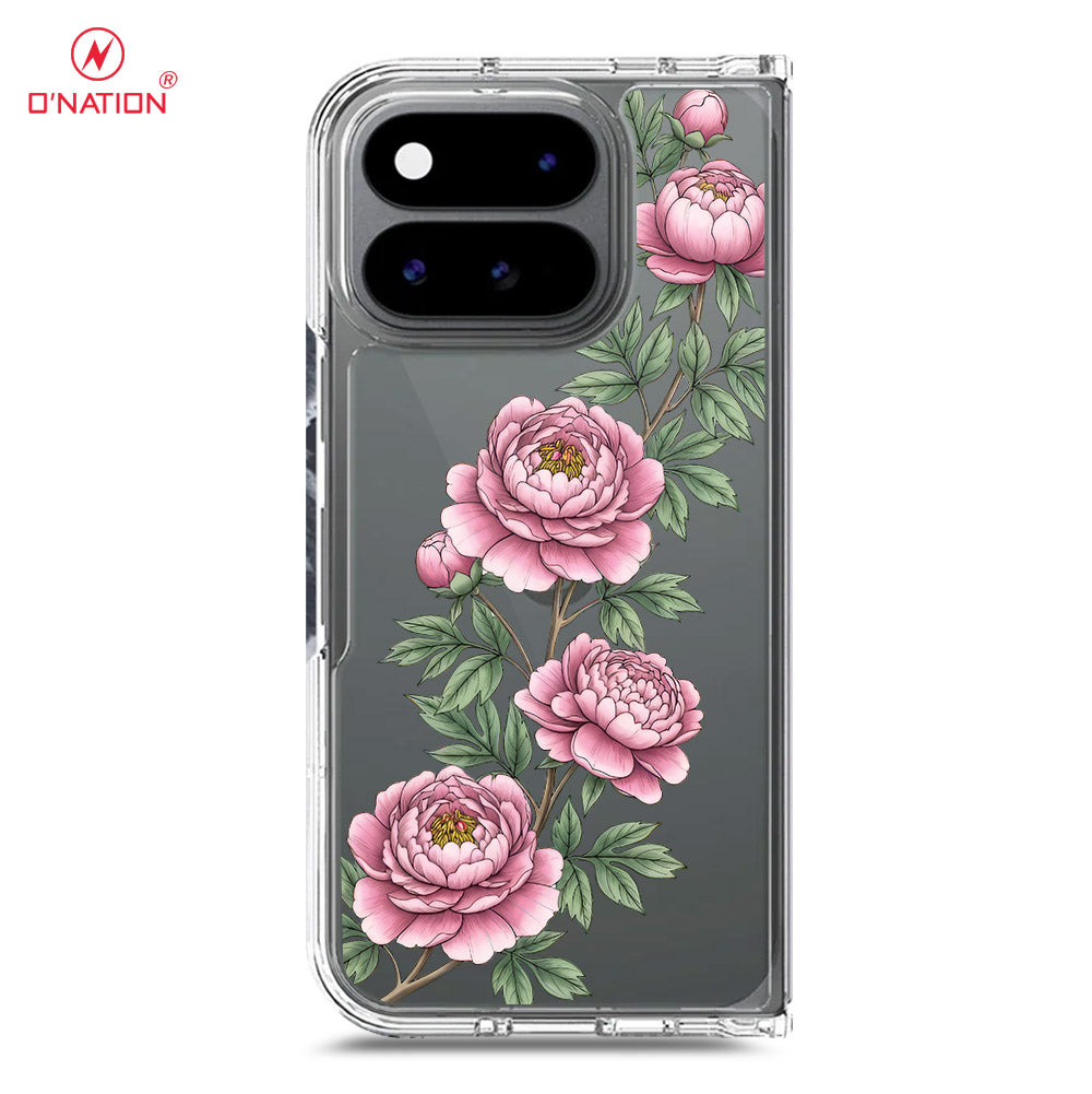 Google Pixel 11 Pro Fold Cover -Dreamy Panda Series - Clear Phone Case - Soft Silicon Borders