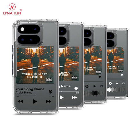 Google Pixel 11 Pro Fold Cover - Personalised Album Art Series - 4 Designs - Clear Phone Case - Soft Silicon Borders