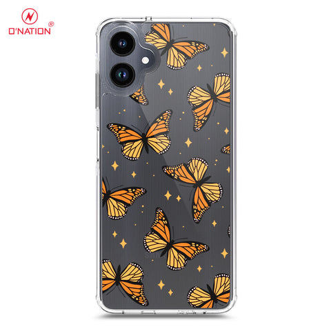 Samsung Galaxy A06 Cover - O'Nation Butterfly Dreams Series - 9 Designs - Clear Phone Case - Soft Silicon Borders