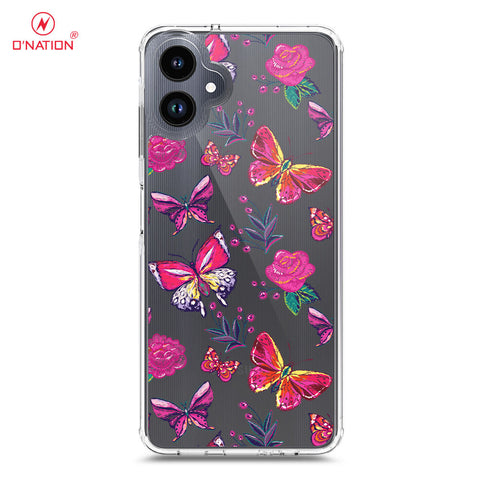 Samsung Galaxy A06 Cover - O'Nation Butterfly Dreams Series - 9 Designs - Clear Phone Case - Soft Silicon Borders