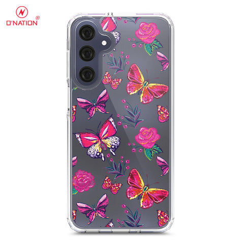 Samsung Galaxy A16 Cover - O'Nation Butterfly Dreams Series - 9 Designs - Clear Phone Case - Soft Silicon Borders