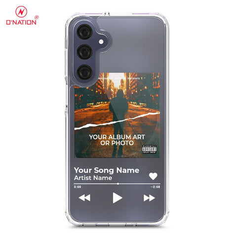 Samsung Galaxy A16 Cover - Personalised Album Art Series - 4 Designs - Clear Phone Case - Soft Silicon Borders