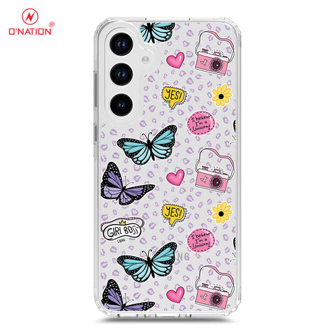 Samsung Galaxy A33 5G Cover - O'Nation Butterfly Dreams Series - 9 Designs - Clear Phone Case - Soft Silicon Borders