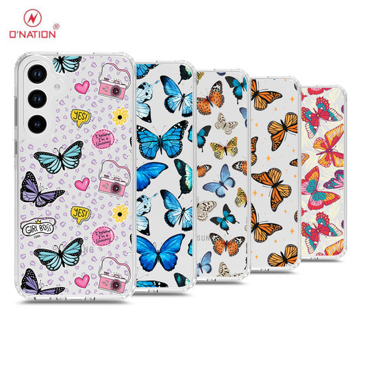 Samsung Galaxy A33 5G Cover - O'Nation Butterfly Dreams Series - 9 Designs - Clear Phone Case - Soft Silicon Borders