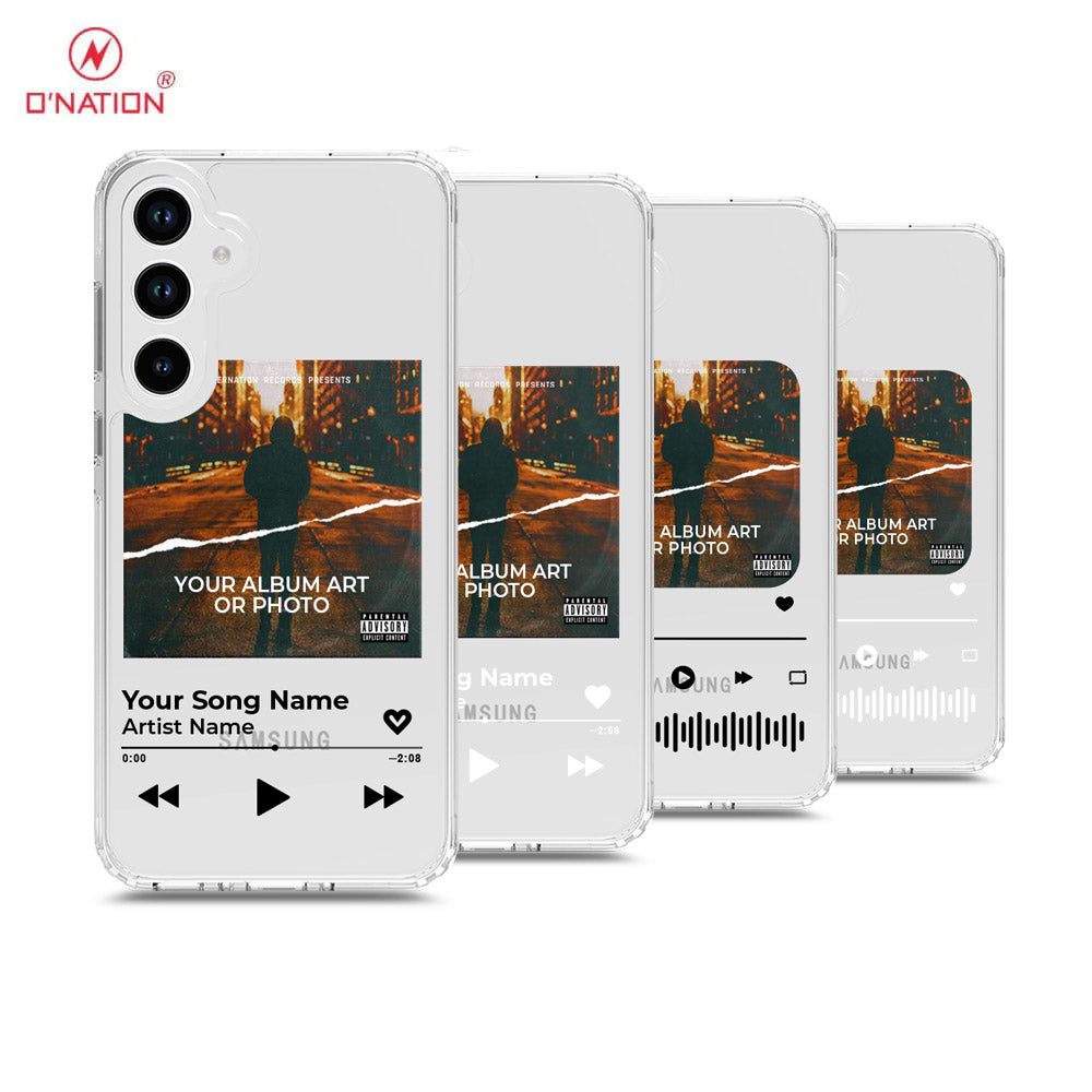 Samsung Galaxy A33 5G Cover - Personalised Album Art Series - 4 Designs - Clear Phone Case - Soft Silicon Borders