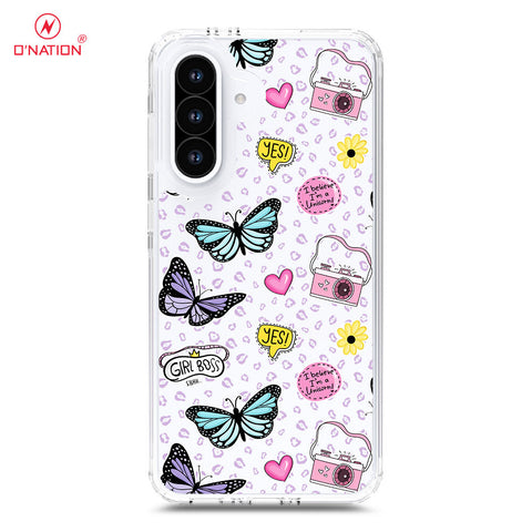 Samsung Galaxy A36 Cover - O'Nation Butterfly Dreams Series - 9 Designs - Clear Phone Case - Soft Silicon Borders