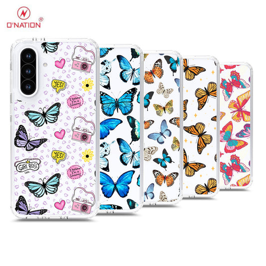 Samsung Galaxy A36 Cover - O'Nation Butterfly Dreams Series - 9 Designs - Clear Phone Case - Soft Silicon Borders