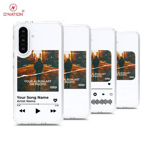 Samsung Galaxy A36 Cover - Personalised Album Art Series - 4 Designs - Clear Phone Case - Soft Silicon Borders