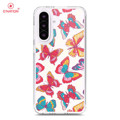 Samsung Galaxy A56 Cover - O'Nation Butterfly Dreams Series - 9 Designs - Clear Phone Case - Soft Silicon Borders