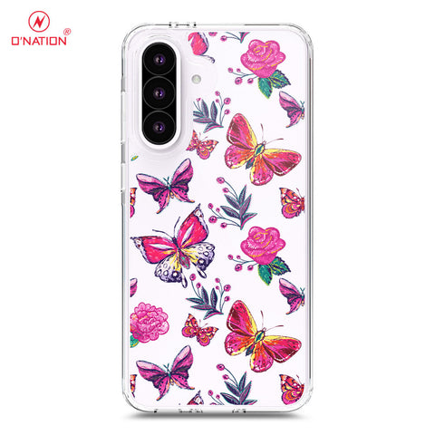 Samsung Galaxy A56 Cover - O'Nation Butterfly Dreams Series - 9 Designs - Clear Phone Case - Soft Silicon Borders