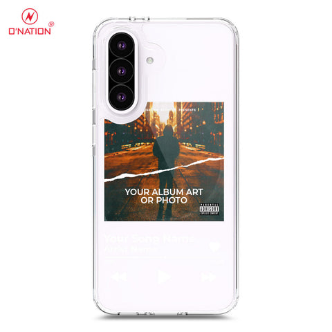 Samsung Galaxy A56 Cover - Personalised Album Art Series - 4 Designs - Clear Phone Case - Soft Silicon Borders