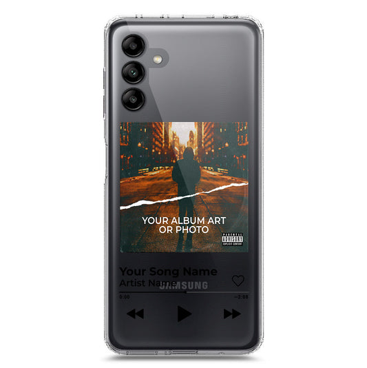 Samsung Galaxy A13 5G Cover - Personalised Album Art Series - Clear Phone Case - Soft Silicon Borders