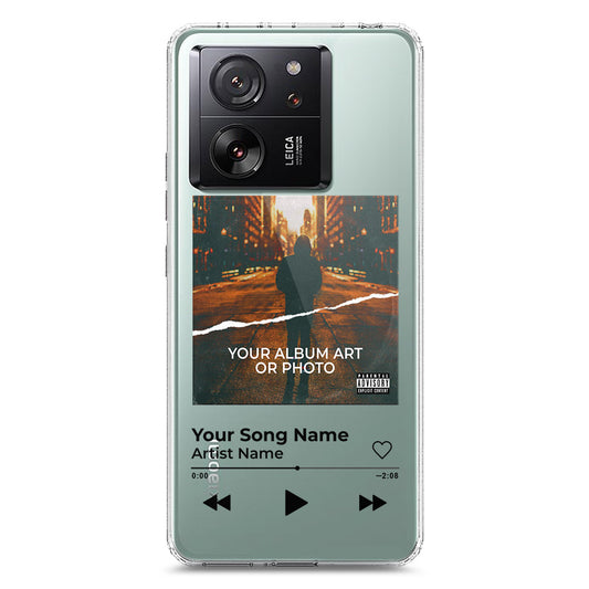 Xiaomi 13T Pro Cover - Personalised Album Art Series - Clear Phone Case - Soft Silicon Borders