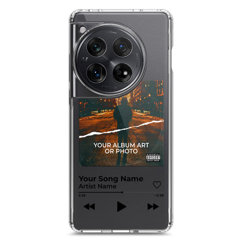 OnePlus 12 Cover - Personalised Album Art Series - Clear Phone Case - Soft Silicon Borders
