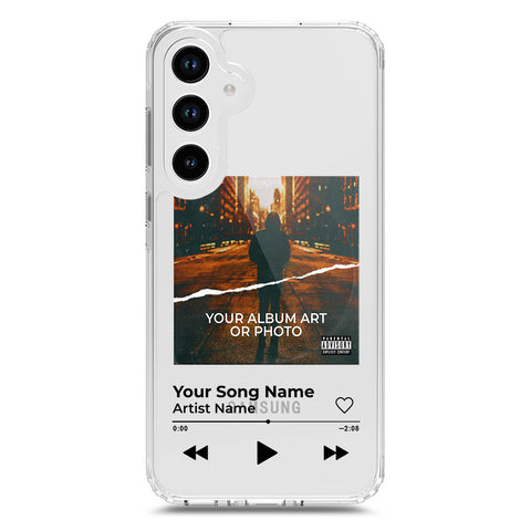 Samsung Galaxy A33 5G Cover - Personalised Album Art Series - Clear Phone Case - Soft Silicon Borders