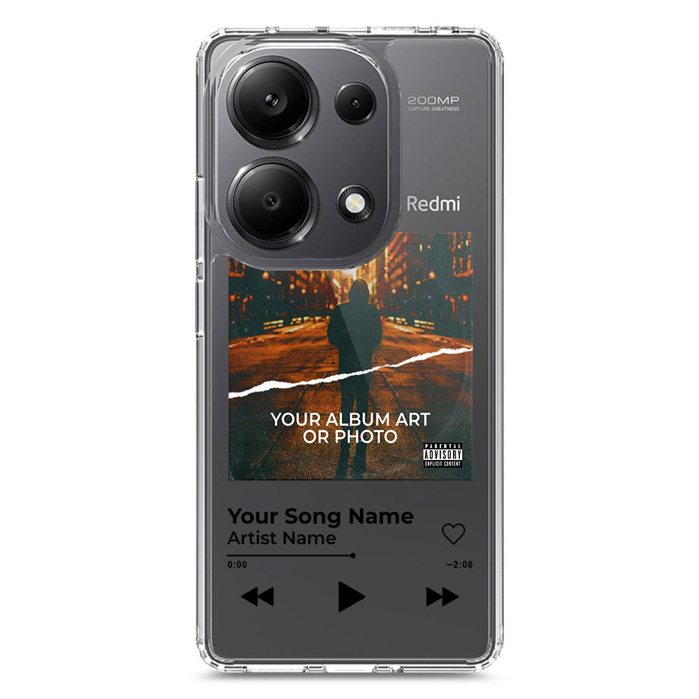 Xiaomi Poco M6 Pro 4G Cover - Personalised Album Art Series - Clear Phone Case - Soft Silicon Borders