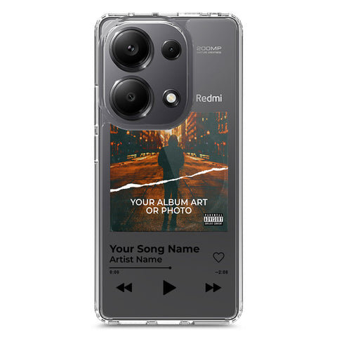 Xiaomi Poco M6 Pro 4G Cover - Personalised Album Art Series - Clear Phone Case - Soft Silicon Borders