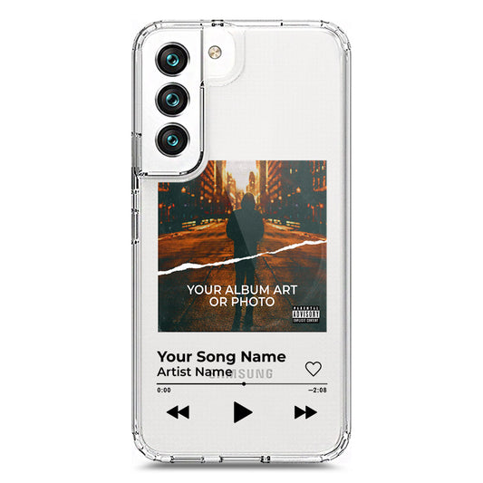 Samsung Galaxy S22 5G Cover - Personalised Album Art Series - Clear Phone Case - Soft Silicon Borders