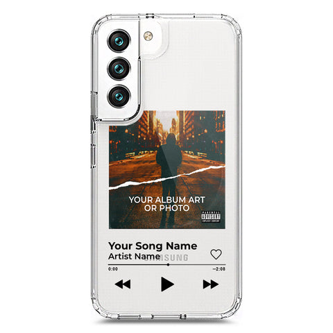 Samsung Galaxy S22 5G Cover - Personalised Album Art Series - Clear Phone Case - Soft Silicon Borders