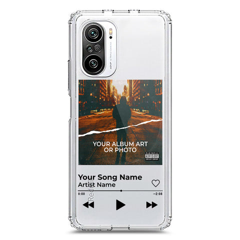 Xiaomi Mi 11X Cover - Personalised Album Art Series - Clear Phone Case - Soft Silicon Borders