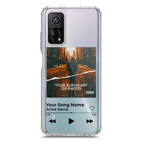 Xiaomi Mi 10T Pro Cover - Personalised Album Art Series - Clear Phone Case - Soft Silicon Borders