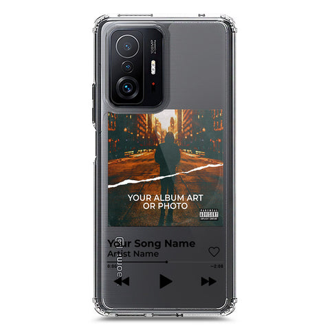 Xiaomi Mi 11T Cover - Personalised Album Art Series - Clear Phone Case - Soft Silicon Borders