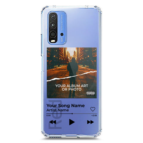 Xiaomi Redmi Note 9 4G Cover - Personalised Album Art Series - Clear Phone Case - Soft Silicon Borders