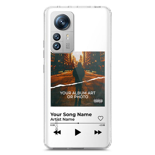 Xiaomi 12 Pro Cover - Personalised Album Art Series - Clear Phone Case - Soft Silicon Borders