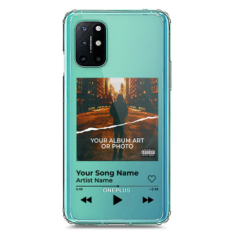 OnePlus 8T Cover - Personalised Album Art Series - Clear Phone Case - Soft Silicon Borders