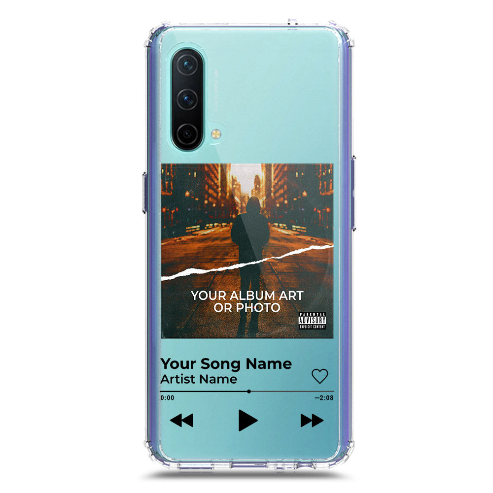 OnePlus Nord CE 5G Cover - Personalised Album Art Series - Clear Phone Case - Soft Silicon Borders