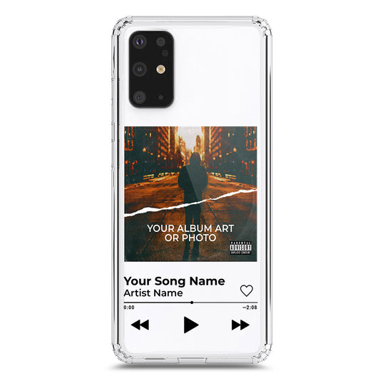 Samsung Galaxy S20 Plus Cover - Personalised Album Art Series - Clear Phone Case - Soft Silicon Borders