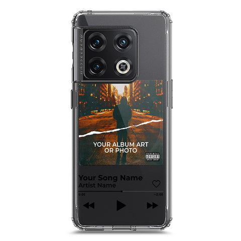 OnePlus 10 Pro Cover - Personalised Album Art Series - Clear Phone Case - Soft Silicon Borders