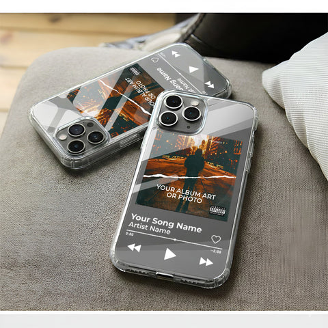 Samsung Galaxy S9 Plus Cover - Personalised Album Art Series - Clear Phone Case - Soft Silicon Borders