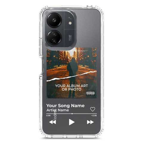 Xiaomi Poco C65 Cover - Personalised Album Art Series - Clear Phone Case - Soft Silicon Borders