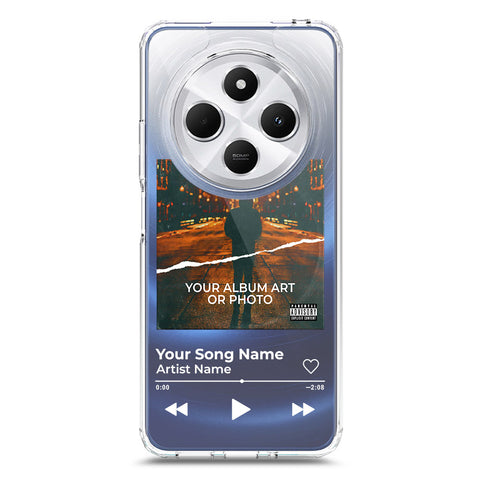 Xiaomi Poco C75 Cover - Personalised Album Art Series - Clear Phone Case - Soft Silicon Borders
