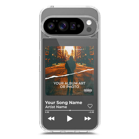 Google Pixel 10 Pro Cover - Personalised Album Art Series - Clear Phone Case - Soft Silicon Borders