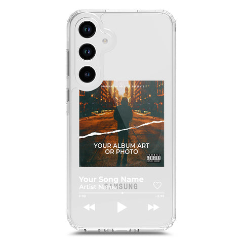 Samsung Galaxy A33 5G Cover - Personalised Album Art Series - Clear Phone Case - Soft Silicon Borders