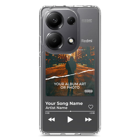 Xiaomi Poco M6 Pro 4G Cover - Personalised Album Art Series - Clear Phone Case - Soft Silicon Borders