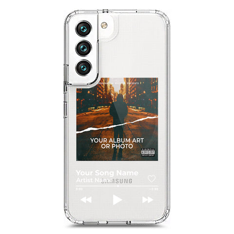 Samsung Galaxy S22 5G Cover - Personalised Album Art Series - Clear Phone Case - Soft Silicon Borders