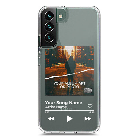 Samsung Galaxy S22 Plus 5G Cover - Personalised Album Art Series - Clear Phone Case - Soft Silicon Borders