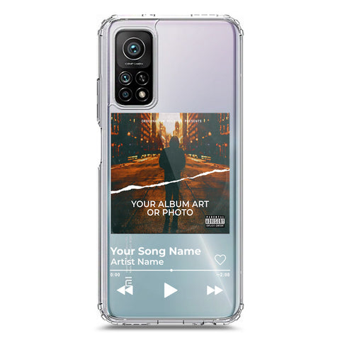 Xiaomi Mi 10T Pro Cover - Personalised Album Art Series - Clear Phone Case - Soft Silicon Borders
